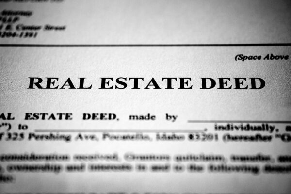 deeding property in estate plan